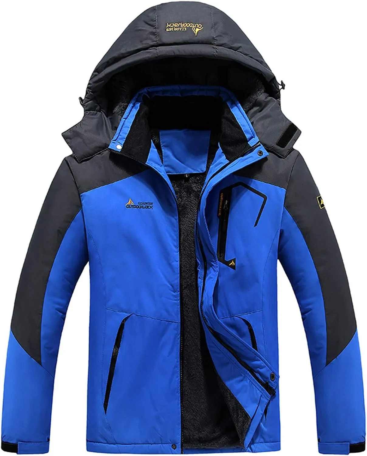 Waterproof Snowboarding Raincoat Warm Hooded Man's Windbreaker Jackets Men's Coats & Jackets Rain Jacket Men