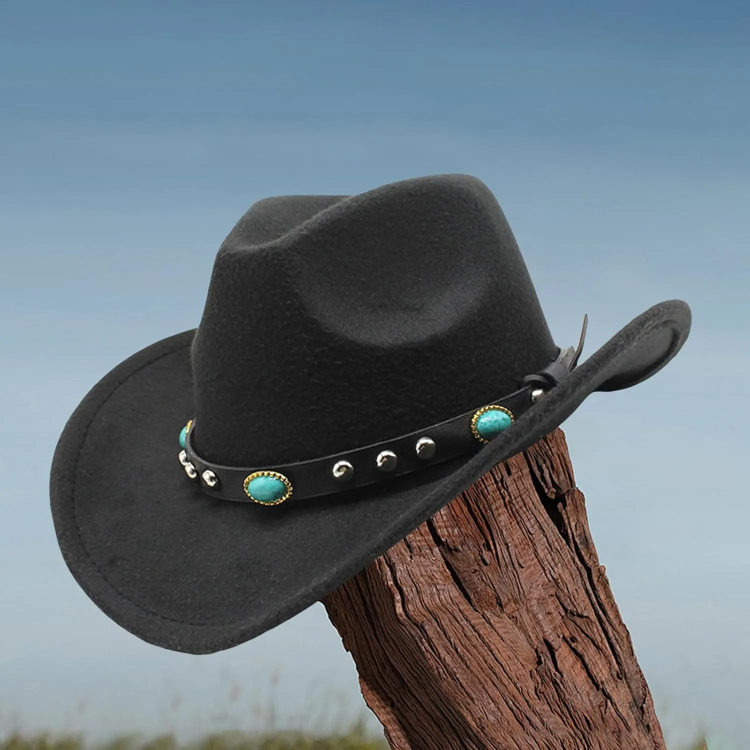 Western Cowboy Hats for Women, Cowgirl Hat with Feathers, Straw Cowboy Hat, Men Halloween Party Costume Accessory
