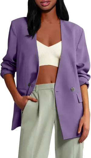 Women Blazers Fashion Dressy Office for Women Jackets Cropped Prtite Winter Cardigan Baggy Herringbone Cardigan