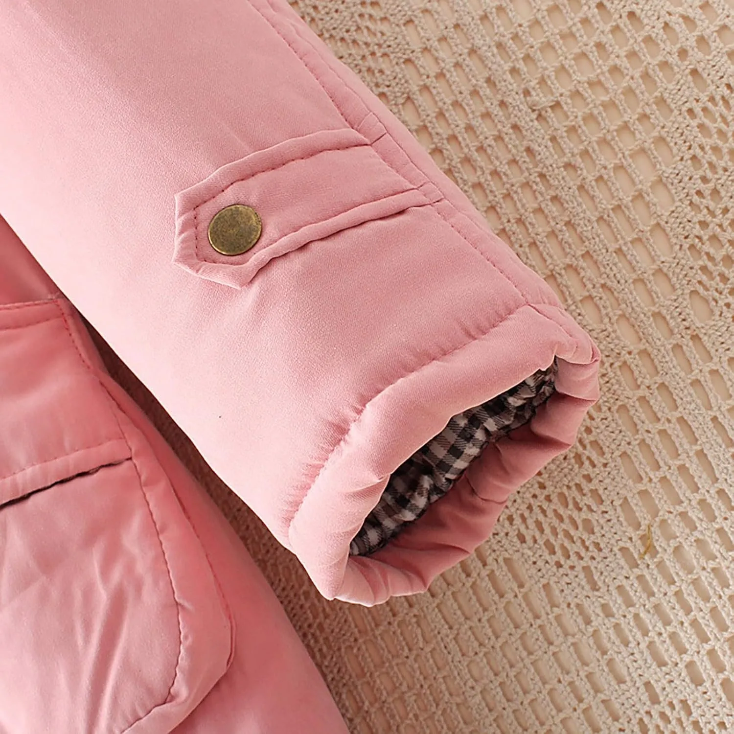 Womens 2024 Classic Zip Up Solid Fleece Coat Long Sleeve Hooded Pocket Overcoat Warm Fitted Soft Outwear Daily Outwear