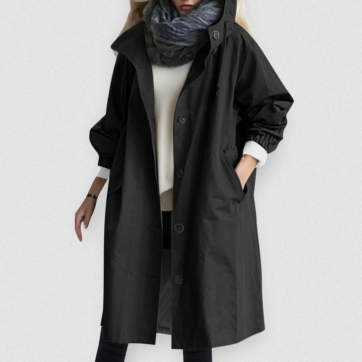 Women's Cardigans 2025 Fall Casual Dressy Long Sleeve Open Front Knit Long Cardigan Sweater Jacket Blazer Coatigan