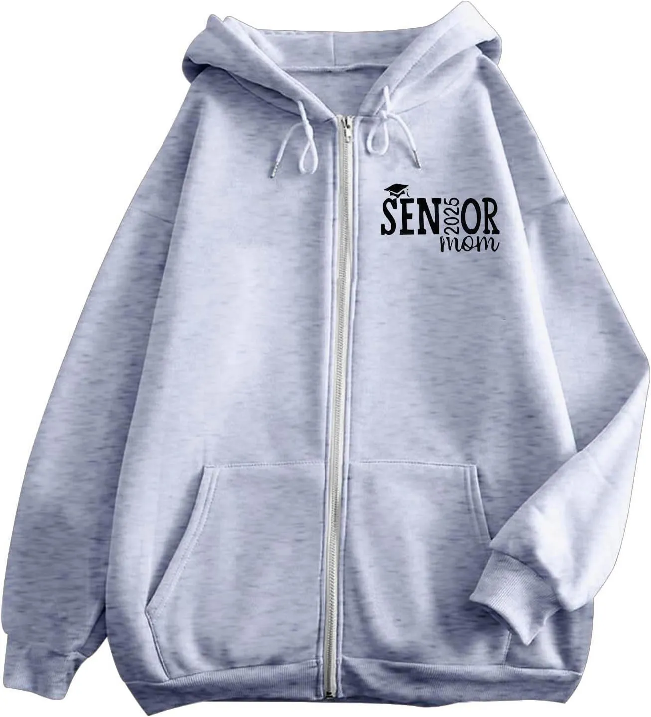 Womens Fleece Oversized Sweatshirt Oversized Crewneck Drawstring Hoodie Preppy Trendy Jackets Cropped Comfy Jackets