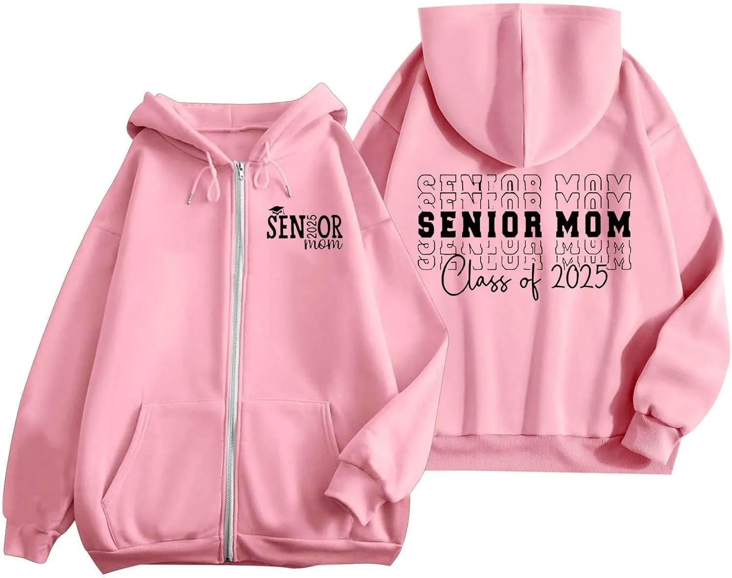 Womens Fleece Oversized Sweatshirt Oversized Crewneck Drawstring Hoodie Preppy Trendy Jackets Cropped Comfy Jackets