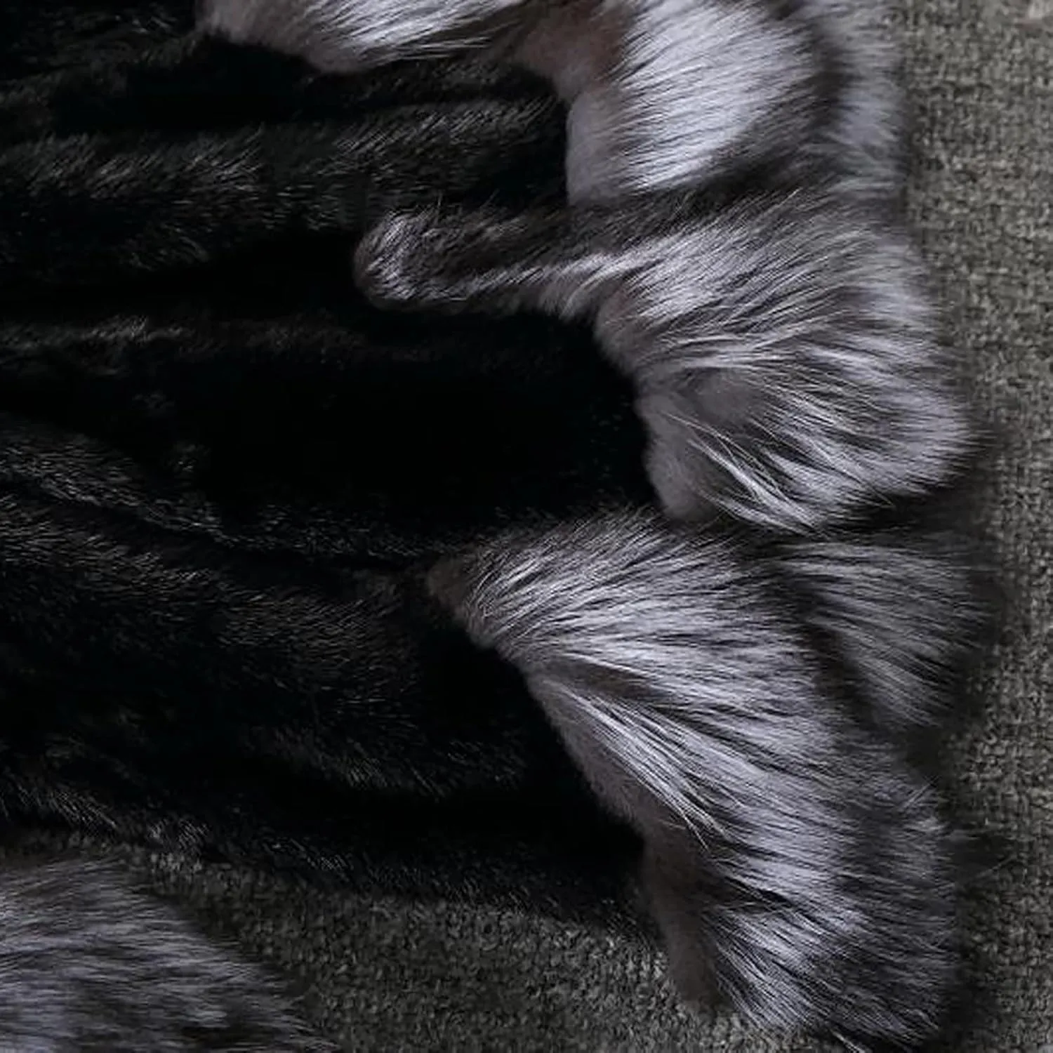Womens Furry Hooded Jackets Faux Fur Splicing Jacket Warm Winter Coats for Women Plus Size Fluffy Outerwear