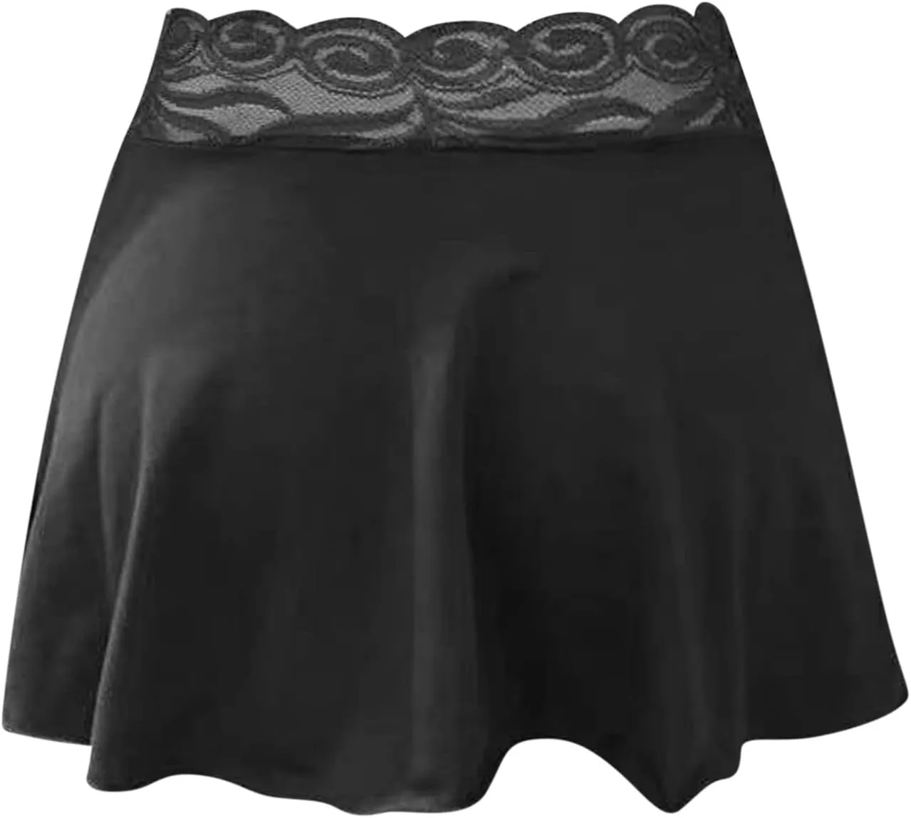Women's Mesh & Lace Mini Skirt : Sexy Pleated Skirts for Festival Costumes, Rave Party Schoolgirl Outfits
