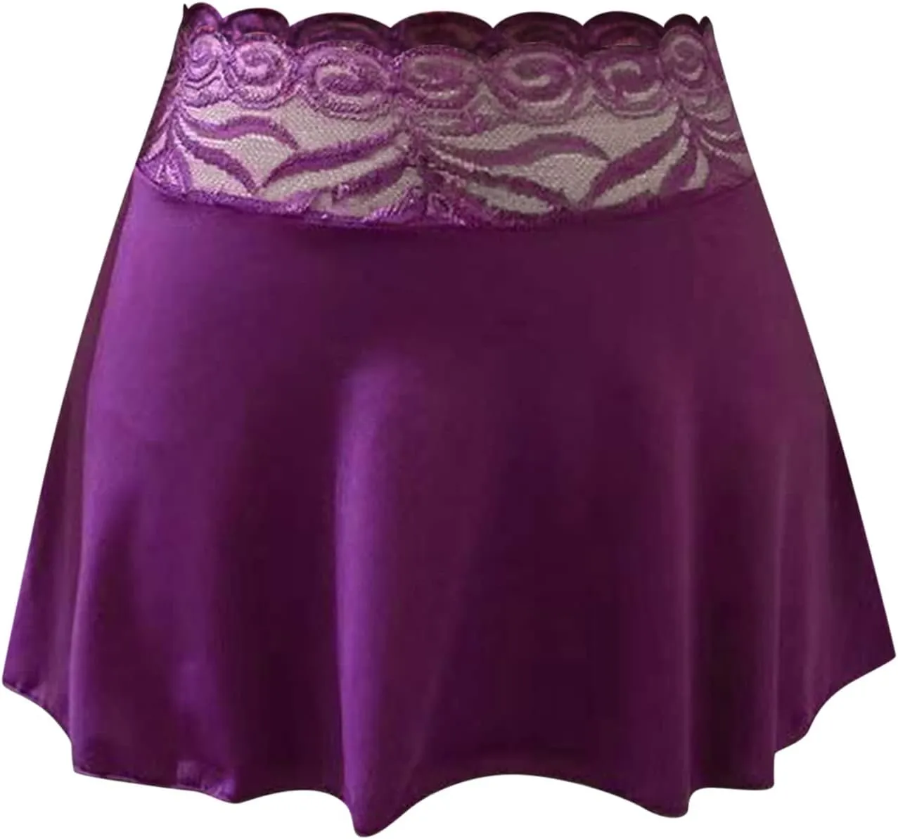Women's Mesh & Lace Mini Skirt : Sexy Pleated Skirts for Festival Costumes, Rave Party Schoolgirl Outfits
