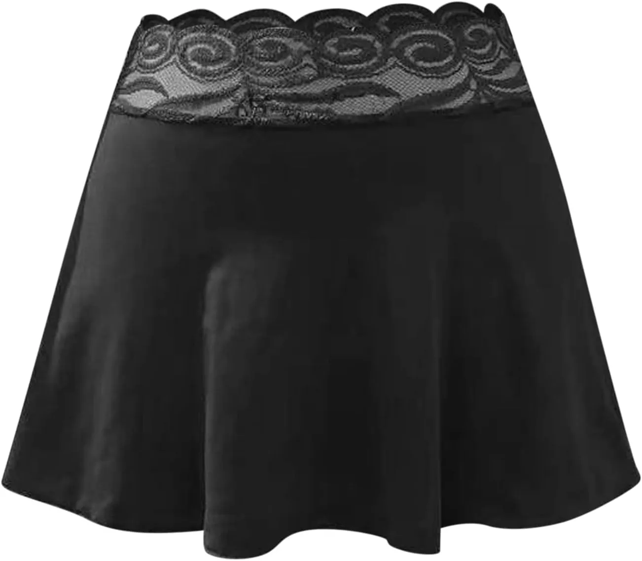 Women's Mesh & Lace Mini Skirt : Sexy Pleated Skirts for Festival Costumes, Rave Party Schoolgirl Outfits
