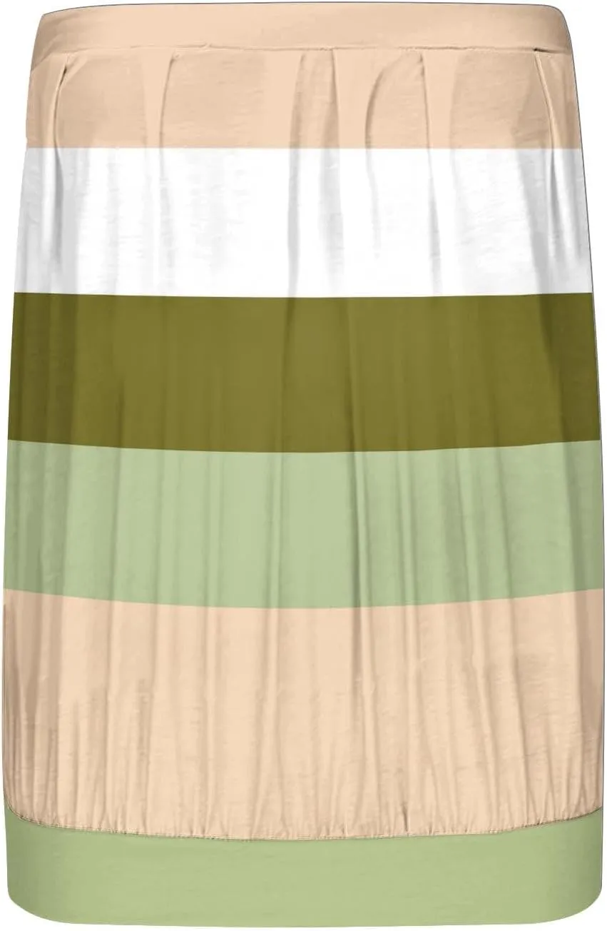 Womens Trendy Tube Tank Tops Plus Size Summer Striped Printed Strapless Pleated Backless Vests Loose Comfy Top