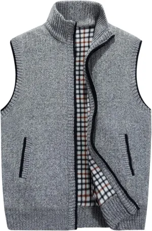 Ymosrh Men's Puffer Vest Packable Golf Vest Warm Outdoor Sleeveless Jacket for Hiking Travel Running Casual Vest, M-4XL